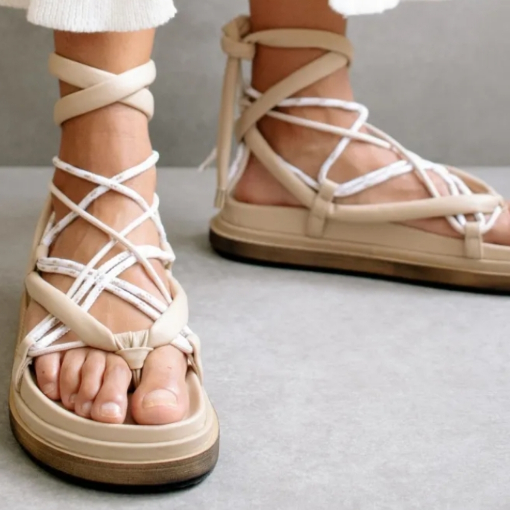 ALOHAS Jungle Wrap Sandals